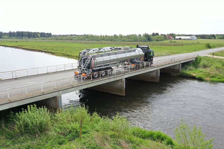 Gylletank vmtarm kører på brug