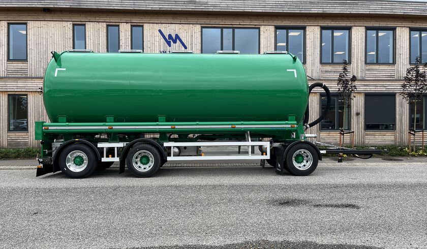 Krakk Transport AS - 36,000 litre feed tanker trailer